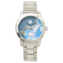 Flat Earth Yin Yang Watch - Manar