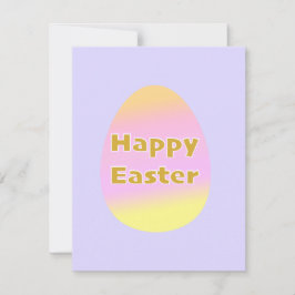 Flat Easter Card Anteckningskort