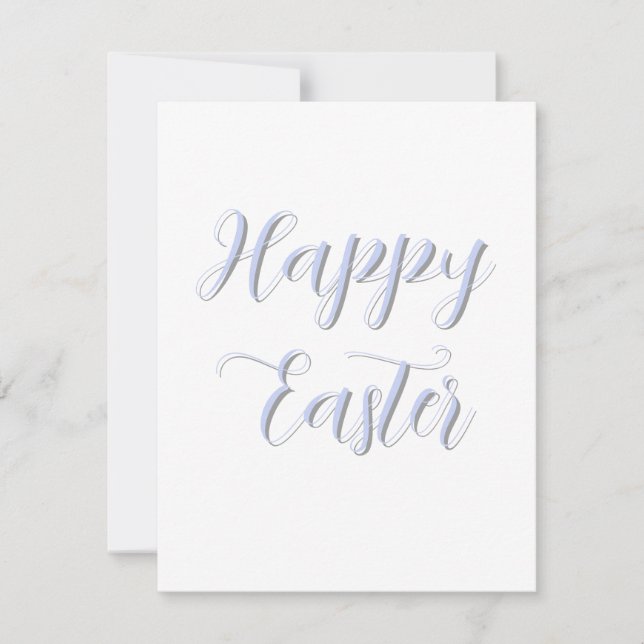 Flat Easter Note Card Anteckningskort (Framsida)