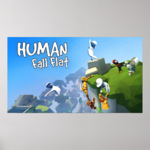 Flat från humant höft poster
