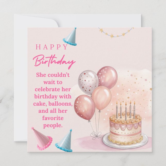 Flat Greetings card Kort (Framsida)