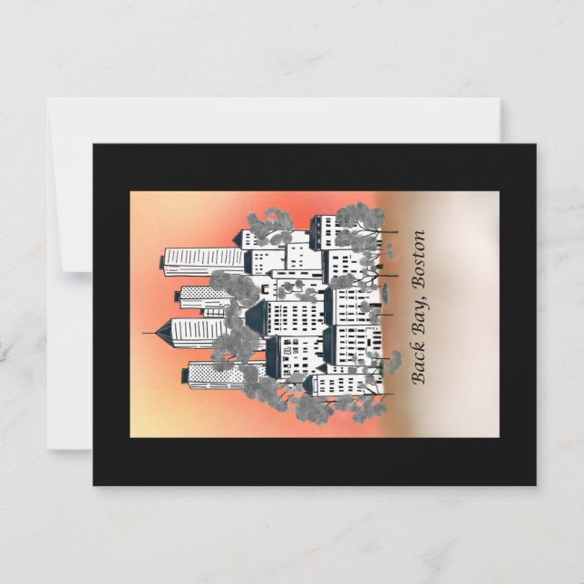 Flat Holiday Card Julkort (Framsida)