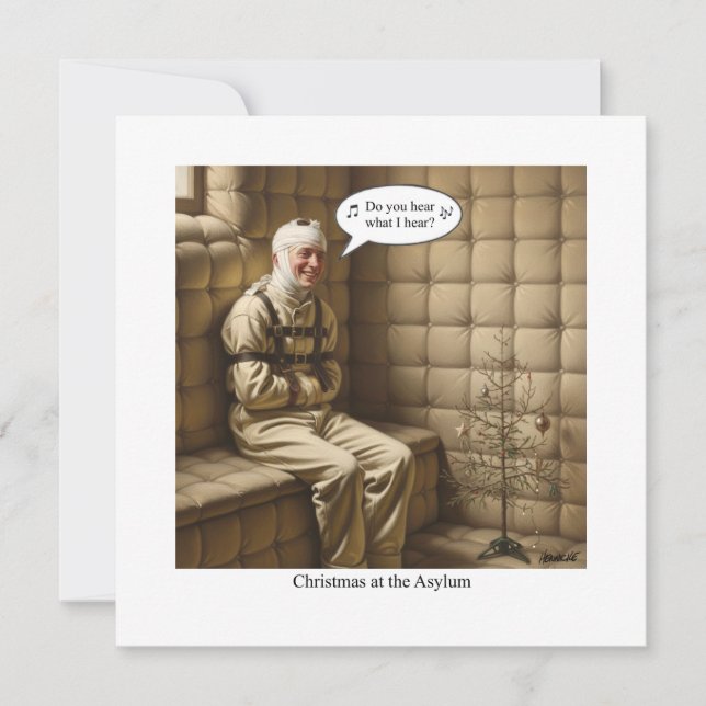 Flat Holiday Card Julkort (Framsida)