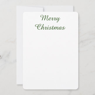 Flat Holiday Card Julkort