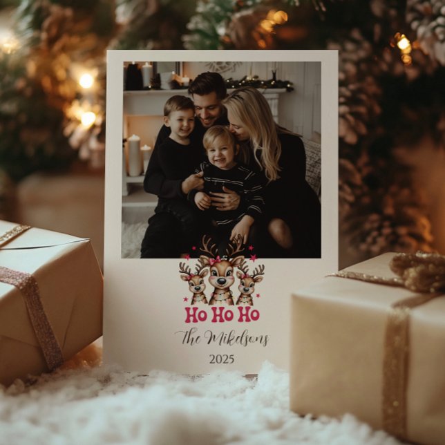 Flat Holiday Card Julkort (Skapare uppladdad)