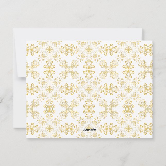 Flat Holiday Cards Julkort (Baksida)