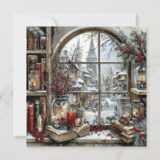 Flat Holiday/Winter Card Julkort