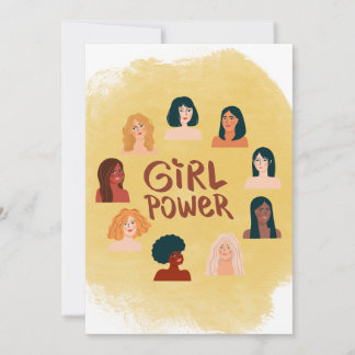 Flat internationell-kort för kvinnor tack kort