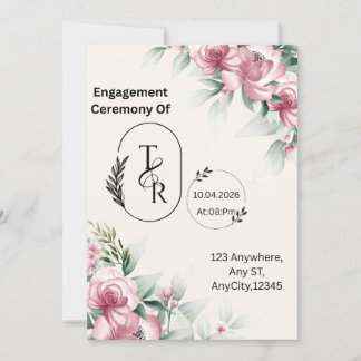 Flat Invitation  Inbjudningar