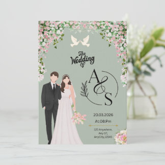 Flat Invitation  Inbjudningar