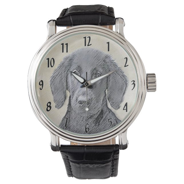 Flat Jackat återgivningsfärg - Originalbild av Hun Armbandsur (Framsida)