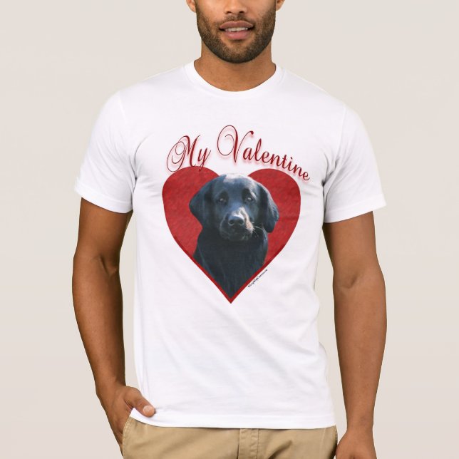 Flat-Jackat återresa min Valentine T-shirt (Framsida)