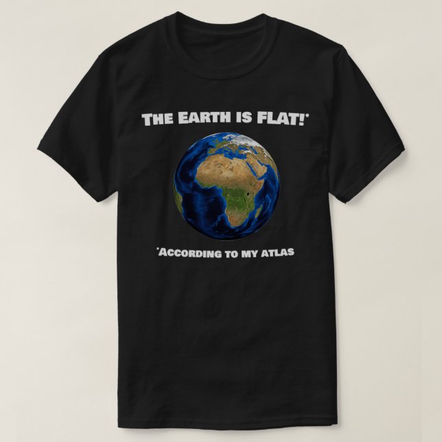 Flat Joke 3 T Shirt (Design framsida)