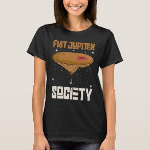 Flat Jupiter-sällskapet Jupiter Planet 1 T Shirt