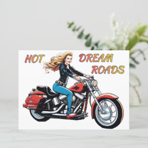 Flat kort för Hett-Dream-vägar