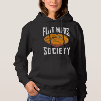 Flat Mars Society Funny Science Meme Gift T Shirt