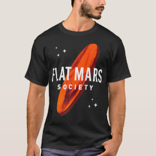 Flat Mars Society Gift Manar Kvinnor T Shirt