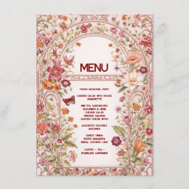 Flat Menu Meny