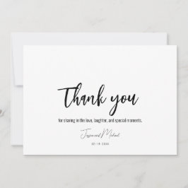 💍 Flat Minimalist-Elegant Tack Kort