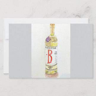 Flat Notecard, Finare Oil Brevpapper