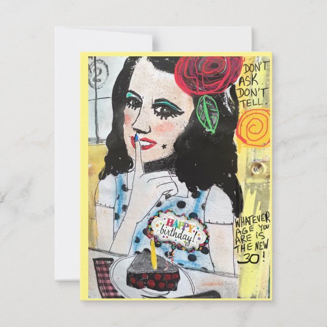 Flat notecard julkort (Framsida)