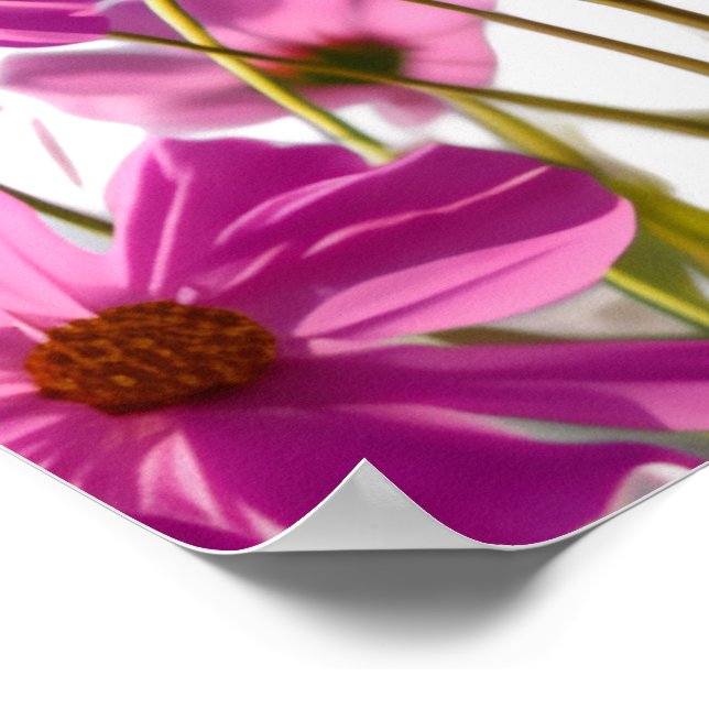 Flat Save The Date Card Poster (Hörn)