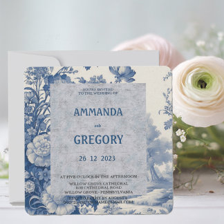 Flat Save The Date Card Spara Datumet