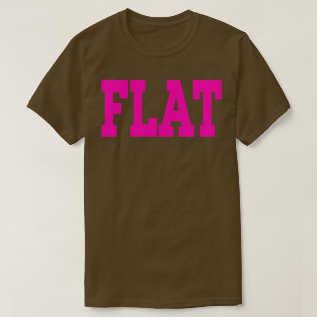 FLAT T SHIRT (Design framsida)