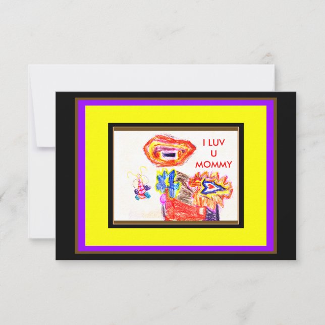 Flat Thank You Card jGibney The Museum Zazzle Tack Kort (Framsida)