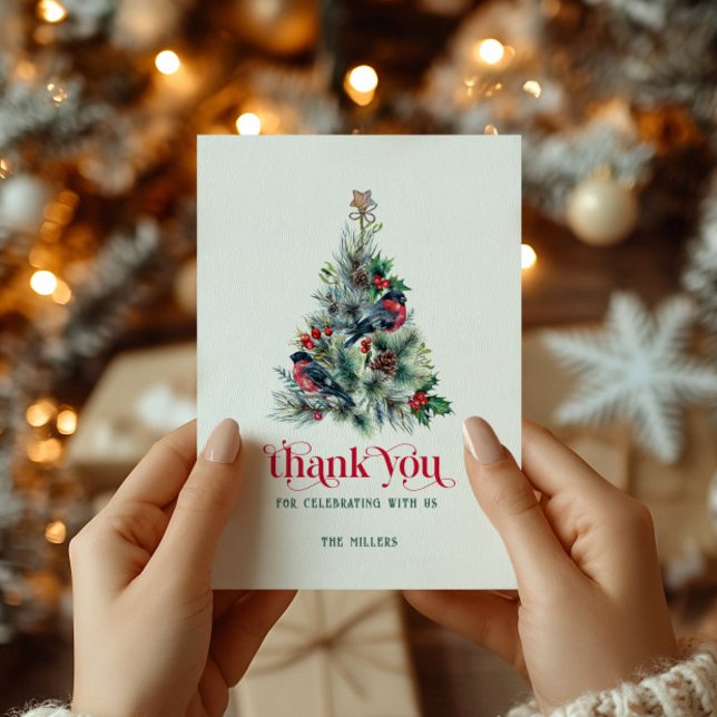 Flat Thank You Card Tack Kort (Skapare uppladdad)