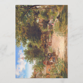 Flat Thanksgiving Card Julkort