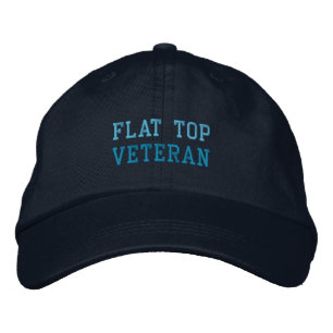 FLAT TOP VETERAN-lock Broderad Keps