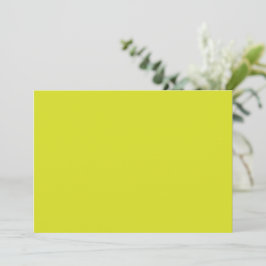 Flat Yellow Background – Back-to-School Texture Julkort