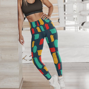 Flata fåglar leggings