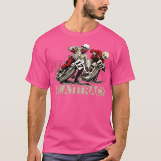 Flata spårmotorcyklar t shirt