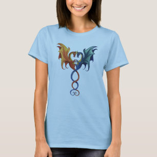 Flätad samman T-tröja T Shirt
