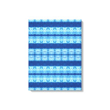 Flätad Shibori Canvastryck