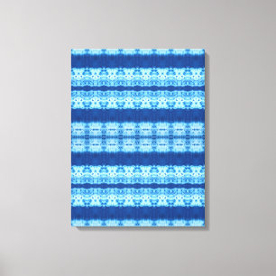 Flätad Shibori Canvastryck