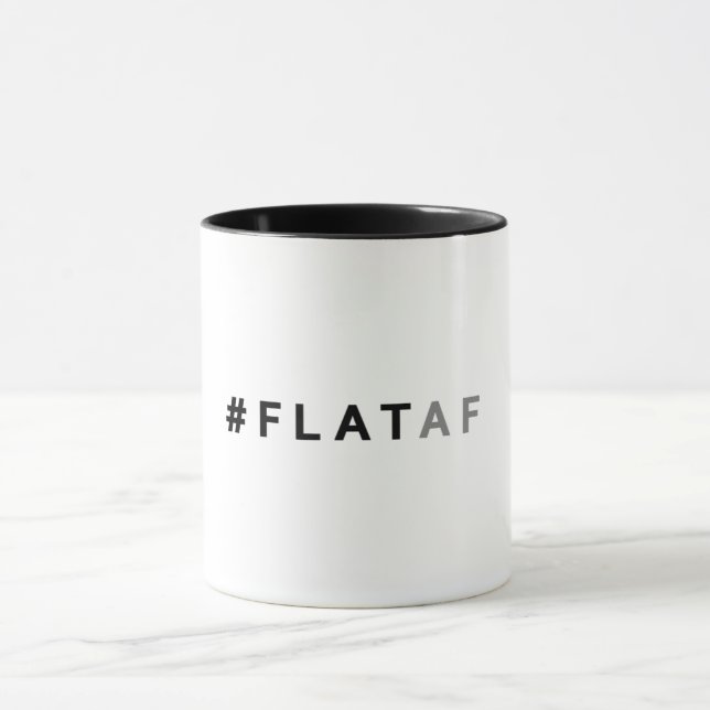 #flataf för mugg | för lägenhetjordkaffe (Center)