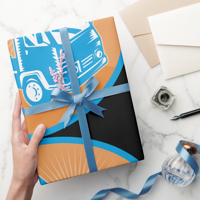 Flatbed Lastbil Presentpapper (Skapare uppladdad)