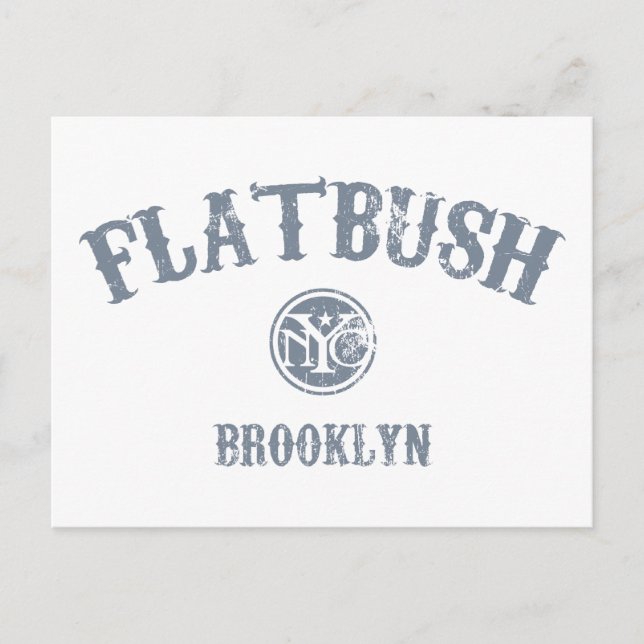 Flatbush Vykort (Framsida)