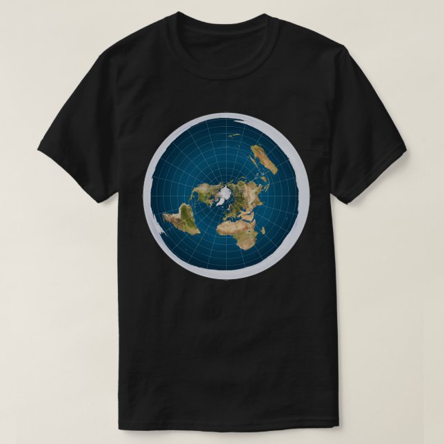 FlatEarth T Shirt (Design framsida)