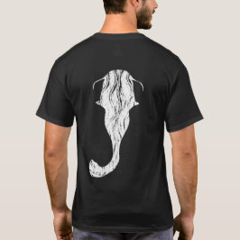 Flathead havskattfiskeskjorta t shirt