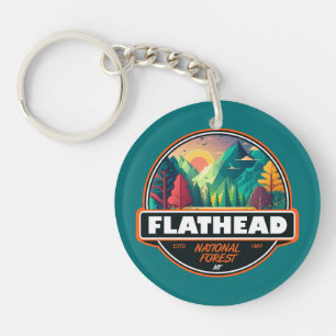 Flathead National Forest Montana Emblem