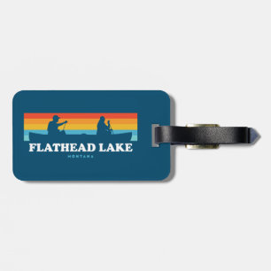 Flathead Sjö Montana Canoe Bagagebricka
