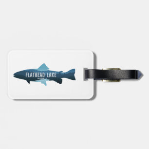 Flathead Sjö Montana Fish Bagagebricka