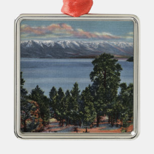 Flathead sjö, Montana Julgransprydnad Metall