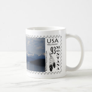 Flathead sjö Montana Kaffemugg