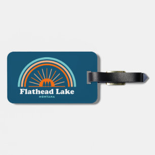 Flathead Sjö Montana Rainbow Bagagebricka
