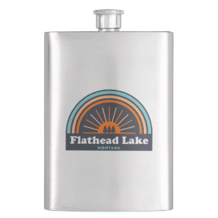 Flathead Sjö Montana Rainbow Fickplunta